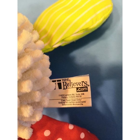 Wee Believers Lil' Lords Prayer Buddy Louie Lamb Stuffed Animal Noodle Praying - Picture 5 of 5